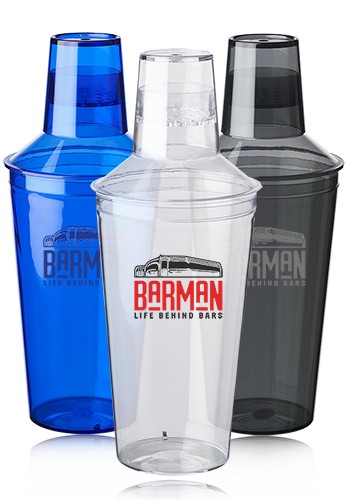 Picture of Camden 17 oz. Plastic Cocktail Shaker Bottles