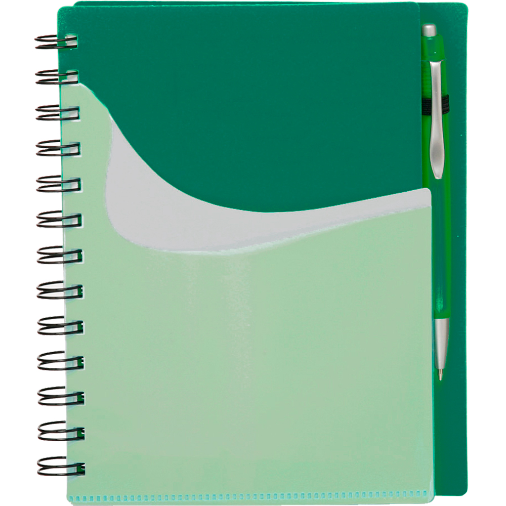 Picture of Spiral Notebooks w/ Front Pocket