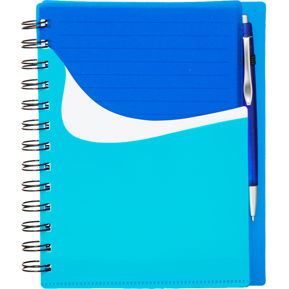 Picture of Spiral Notebooks w/ Front Pocket