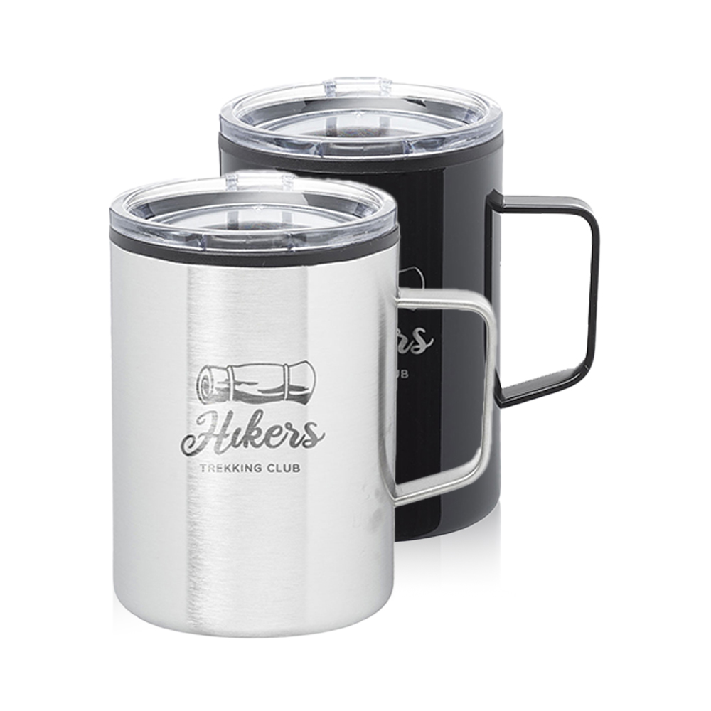 Picture of 13.5 oz. Wells Stainless Steel Camper Mugs