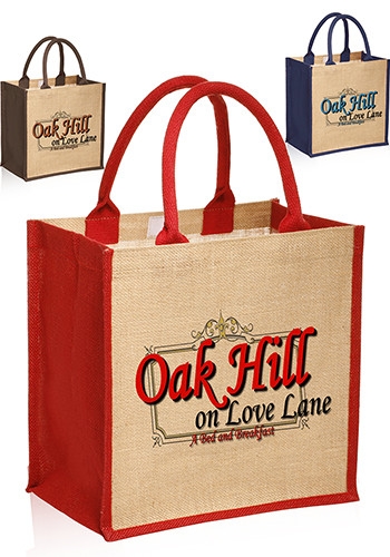 Picture of Stylish Rope Handle Jute Bags (12"x12")