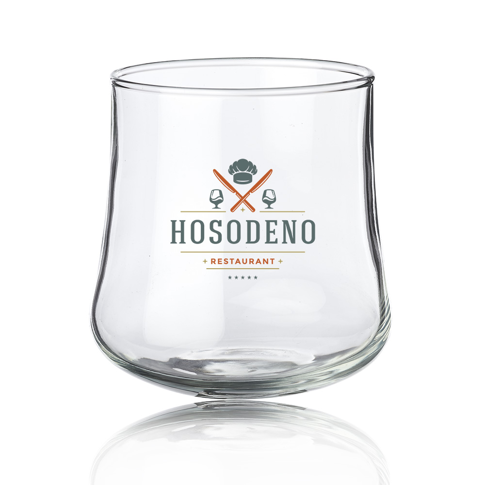 Picture of 11 oz. Rose Bud Stemless Glasses