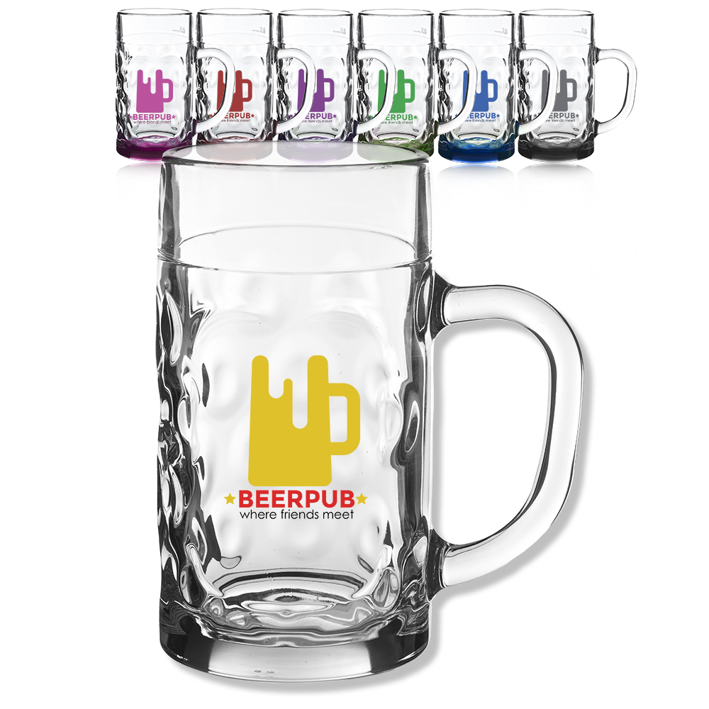 Picture of Libbey 1 Liter Oktoberfest Beer Mugs