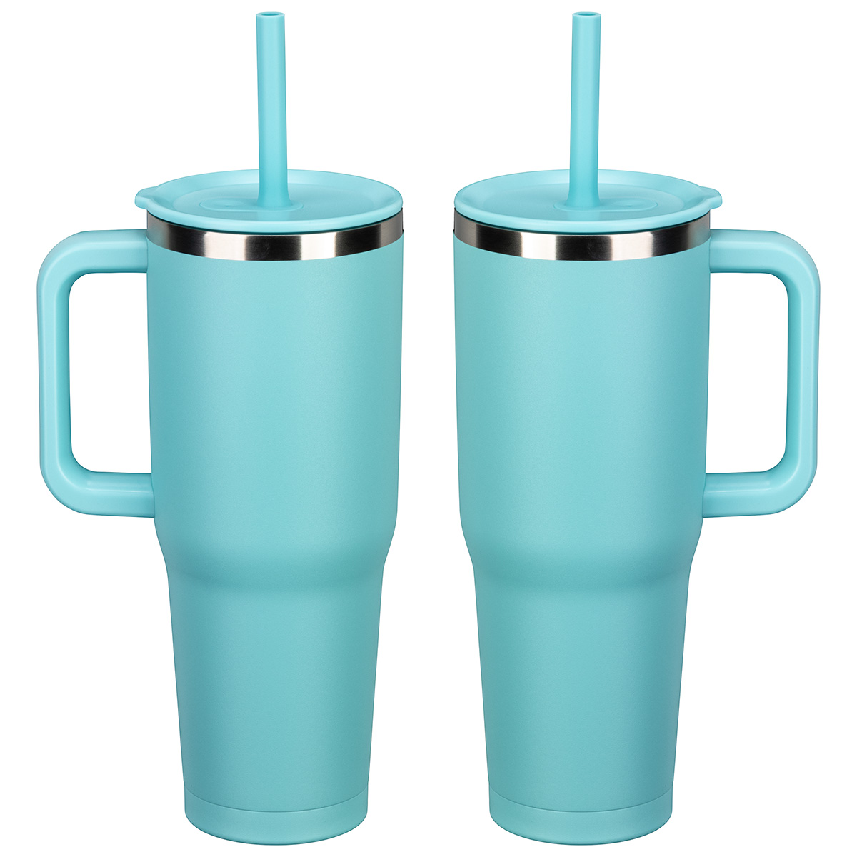 Picture of SENSO® Summit 40 oz Insulated Stainless Steel Travel Mug with Press-In Str