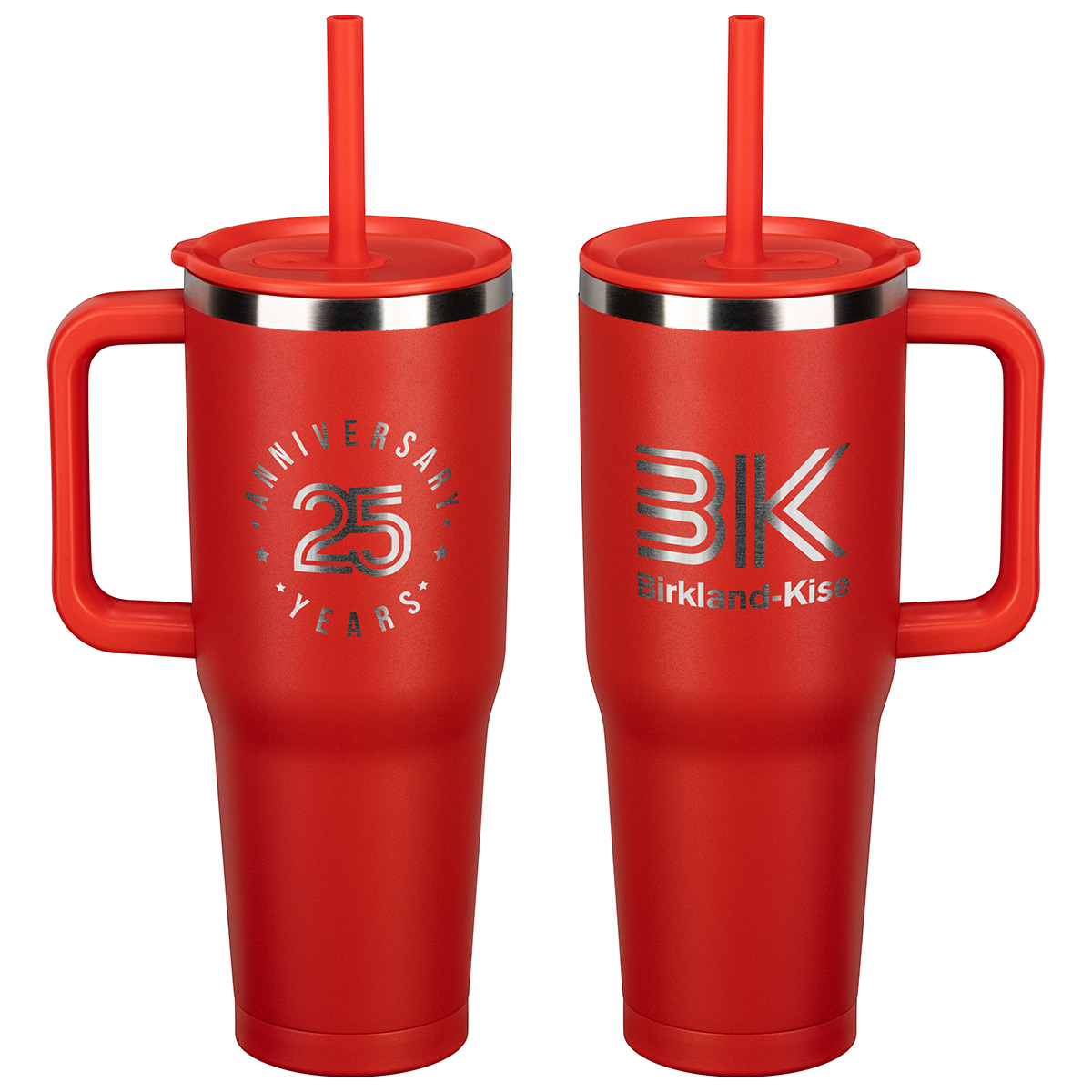 Picture of SENSO® Summit 40 oz Insulated Stainless Steel Travel Mug with Press-In Str