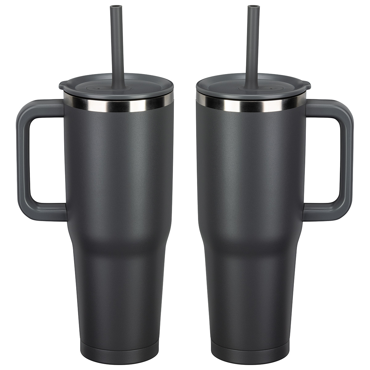 Picture of SENSO® Summit 40 oz Insulated Stainless Steel Travel Mug with Press-In Str