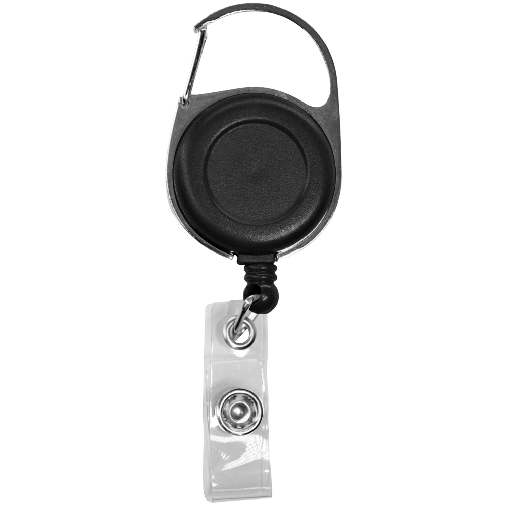Picture of Retractable Carabiner Badge Reel with Belt Clip