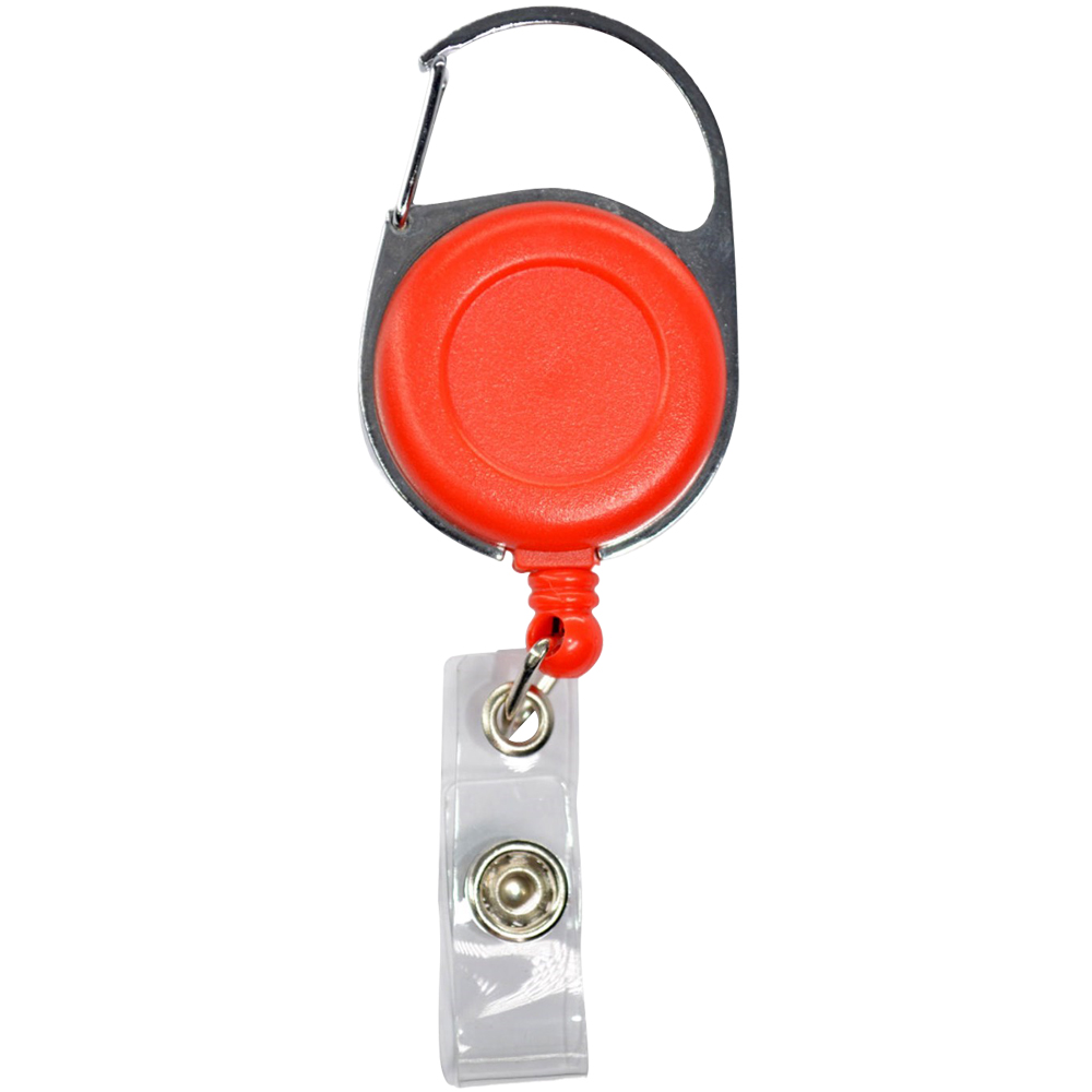 Picture of Retractable Carabiner Badge Reel with Belt Clip