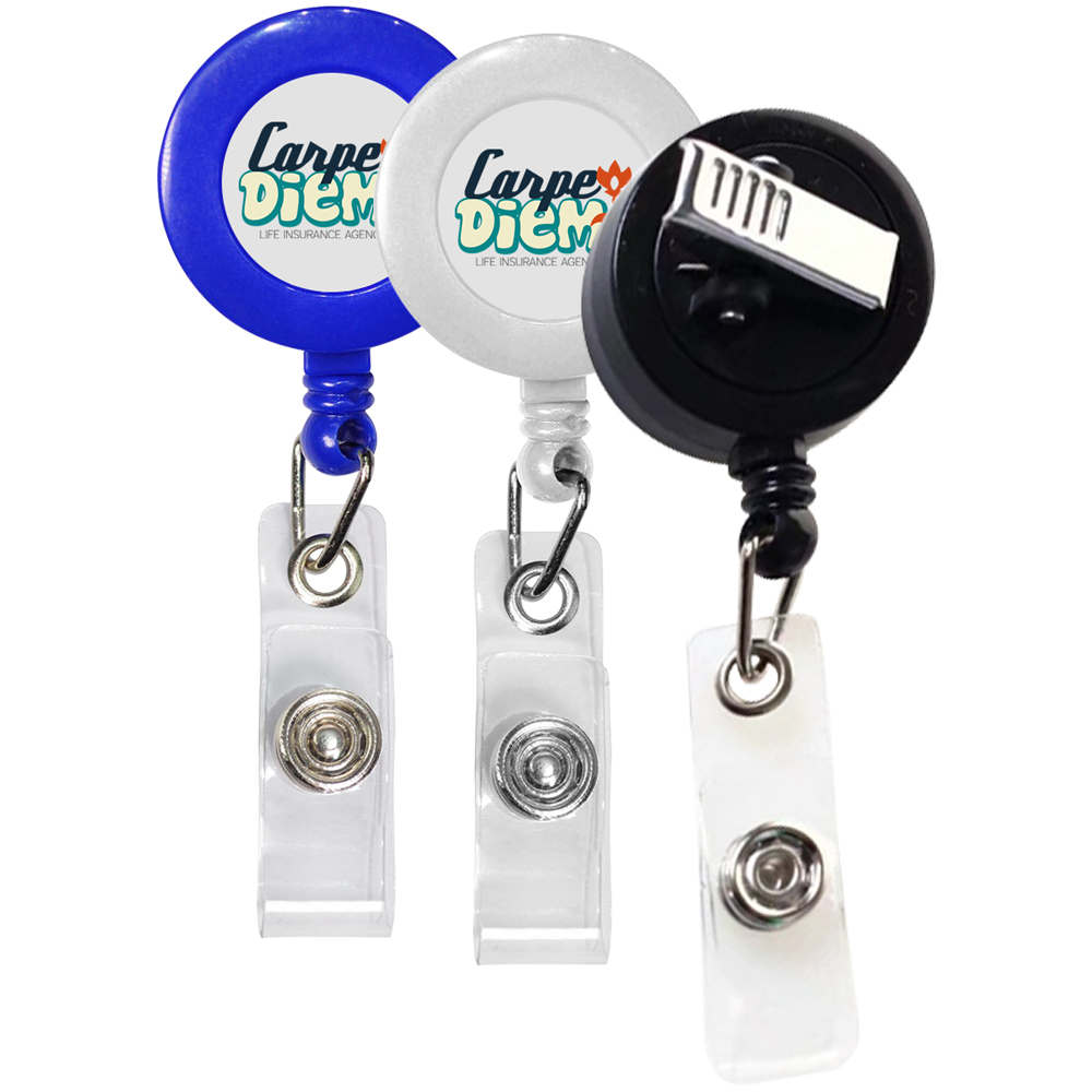 Picture of Retractable Badge Reel with Rotating Bull Dog Clip