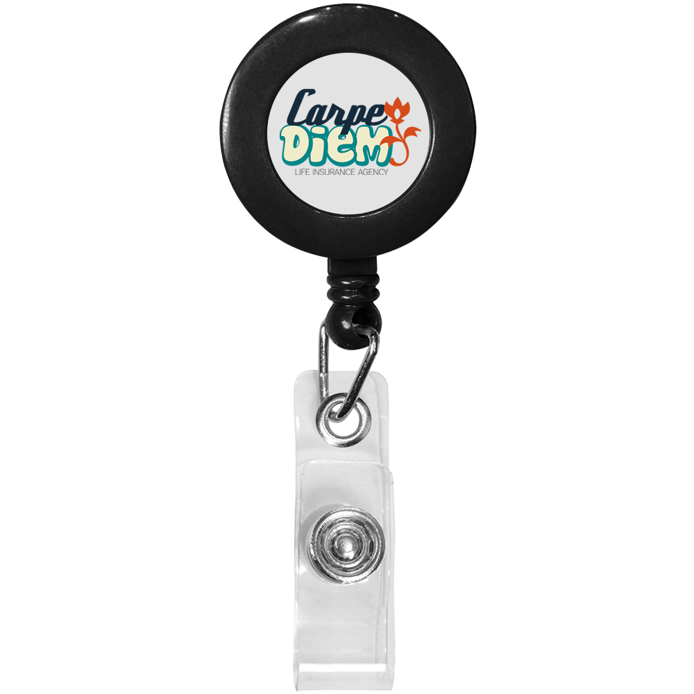 Picture of Retractable Badge Reel with Rotating Bull Dog Clip