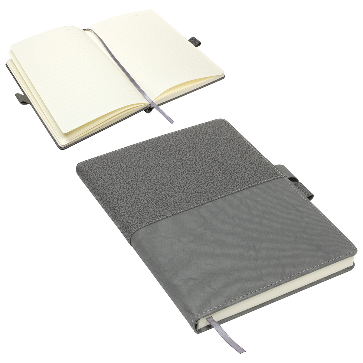 Picture of Quarry Textured Journal with Interlocking Pen Closure