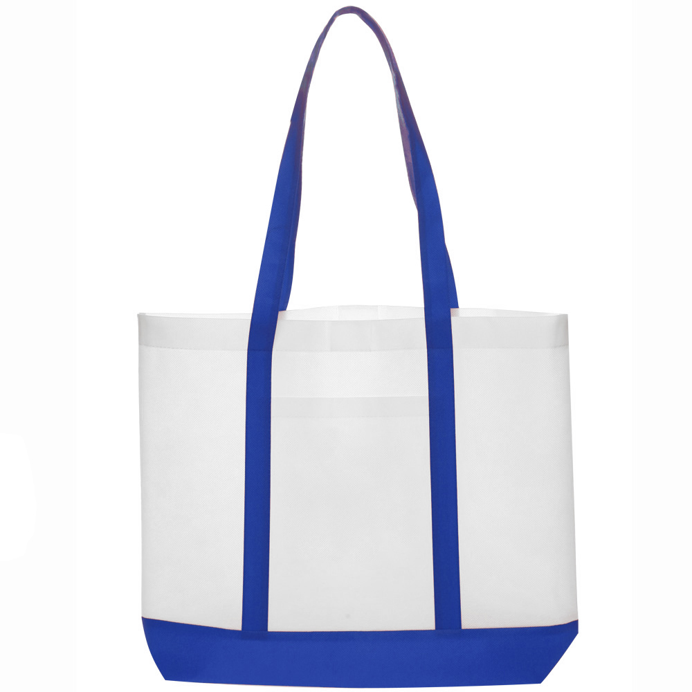 Picture of Trim Color Non-Woven Tote Bags (18"x14")