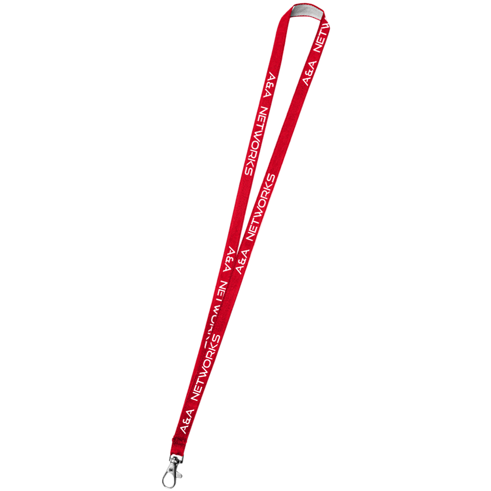 Picture of 0.50" Polyester Silkscreen Lanyard