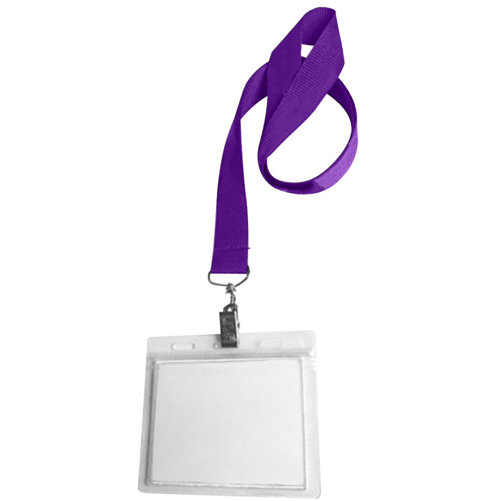 Picture of 0.75" Lanyard Screen Printed with Badge Holder