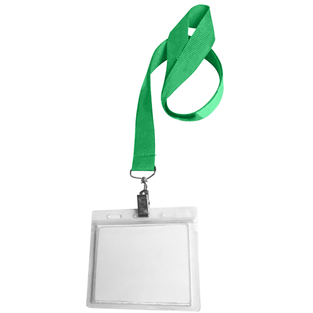 Picture of 0.75" Lanyard Screen Printed with Badge Holder