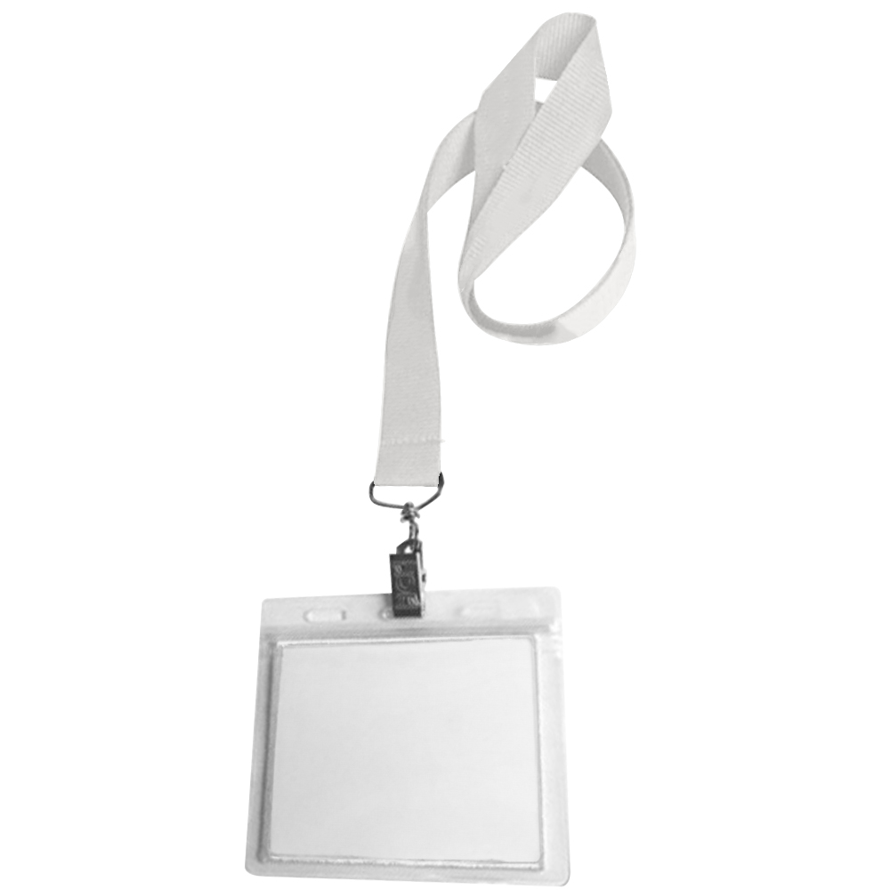 Picture of 0.75" Lanyard Screen Printed with Badge Holder