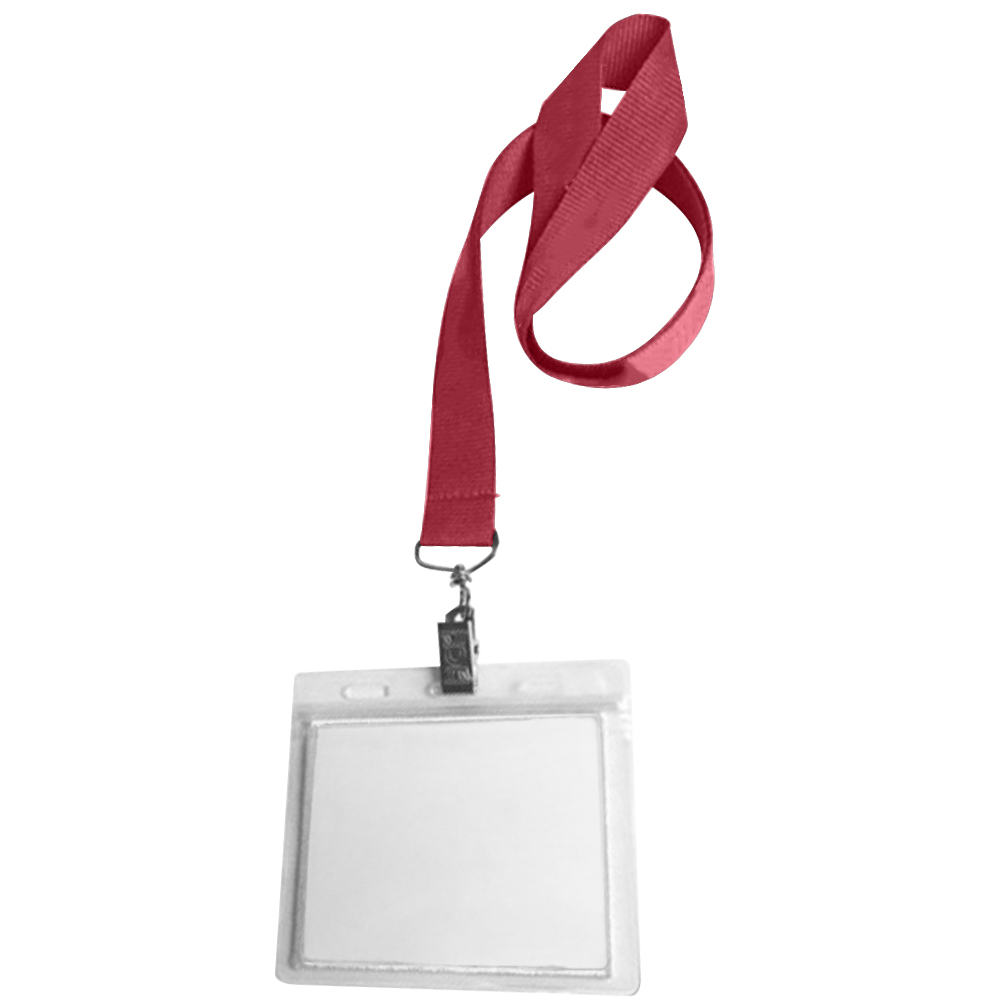 Picture of 0.75" Lanyard Screen Printed with Badge Holder