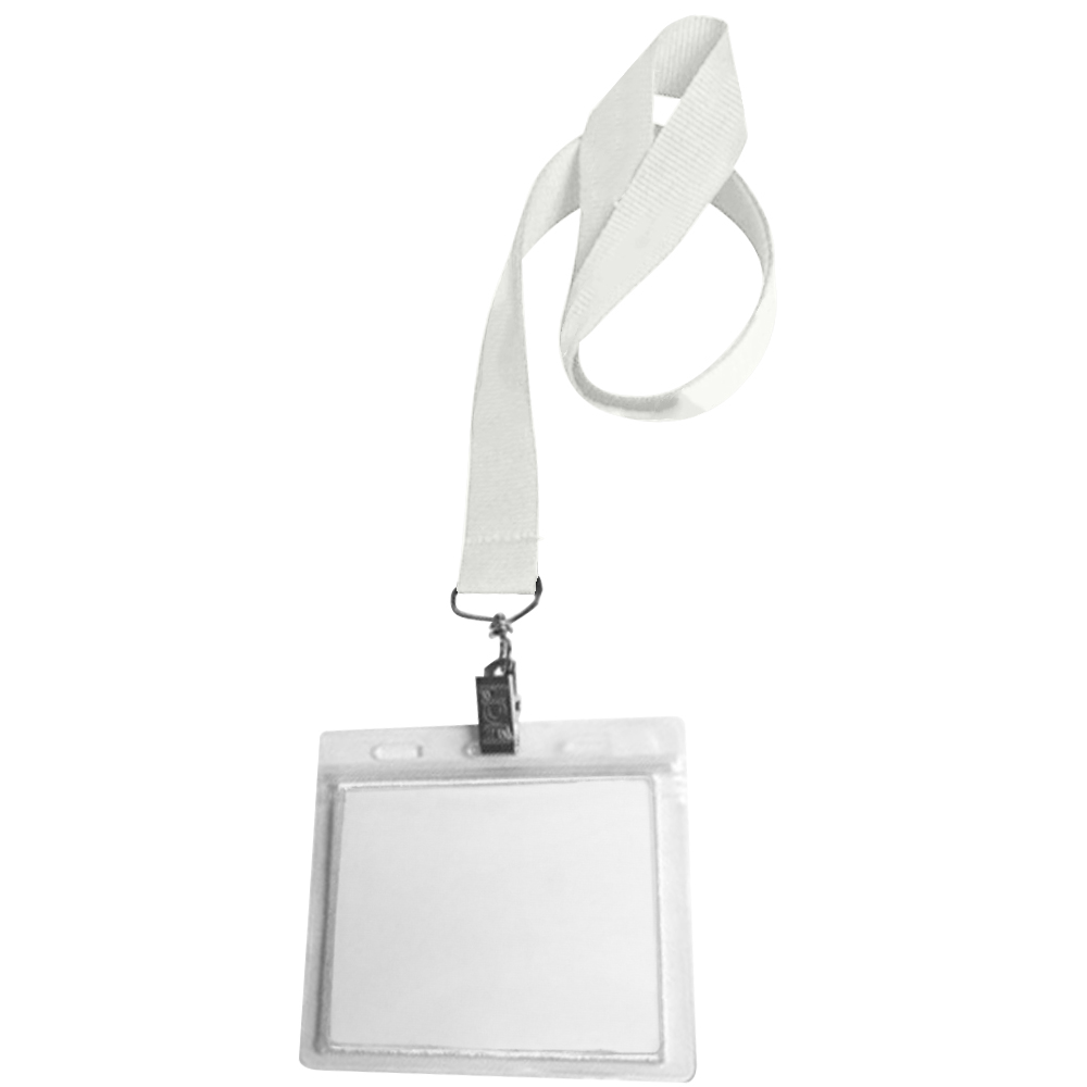 Picture of 0.75" Lanyard Screen Printed with Badge Holder