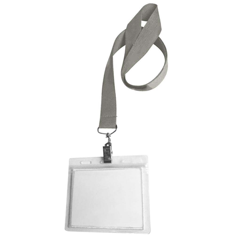 Picture of 0.75" Lanyard Screen Printed with Badge Holder