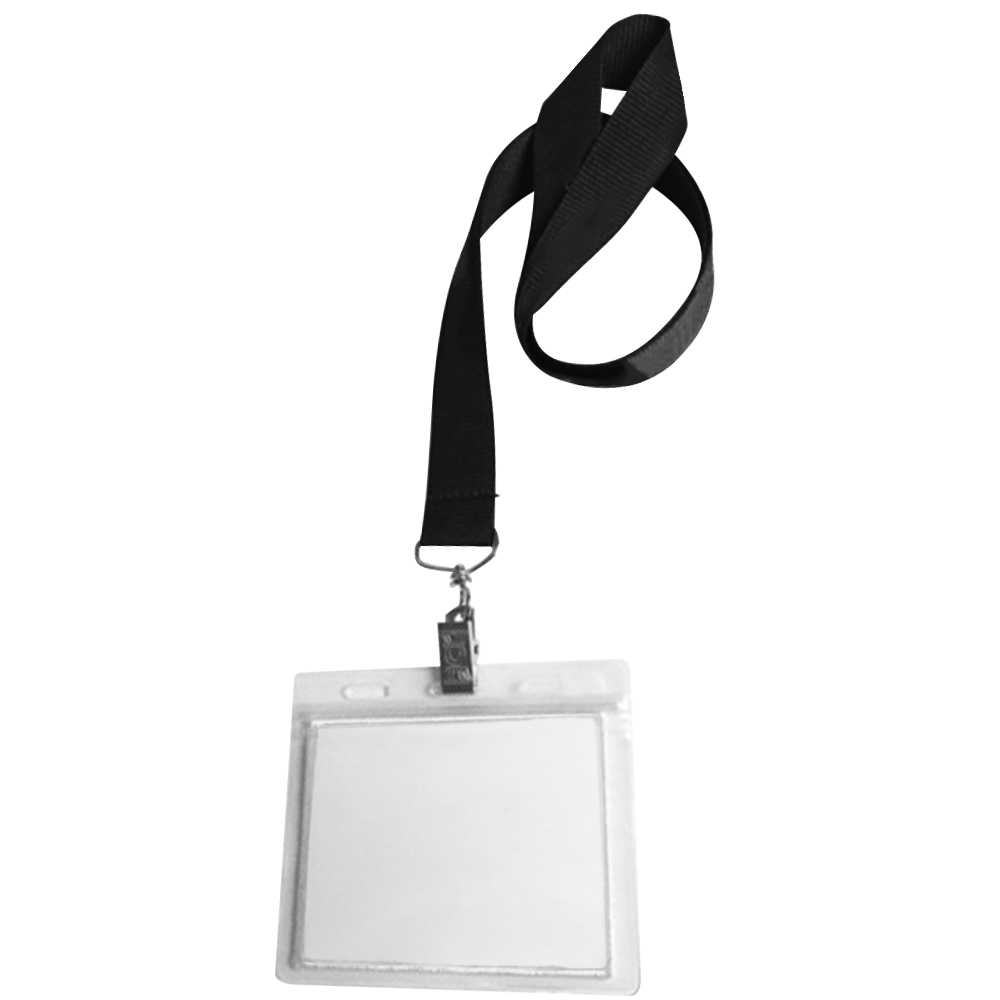 Picture of 0.75" Lanyard Screen Printed with Badge Holder