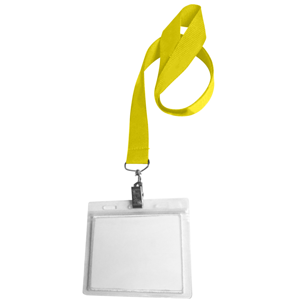 Picture of 0.75" Lanyard Screen Printed with Badge Holder