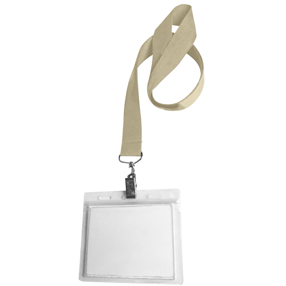 Picture of 0.75" Lanyard Screen Printed with Badge Holder