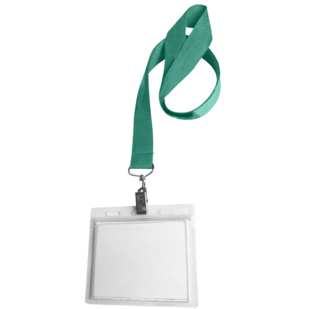 Picture of 0.75" Lanyard Screen Printed with Badge Holder