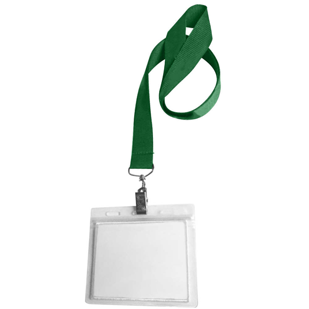Picture of 0.75" Lanyard Screen Printed with Badge Holder