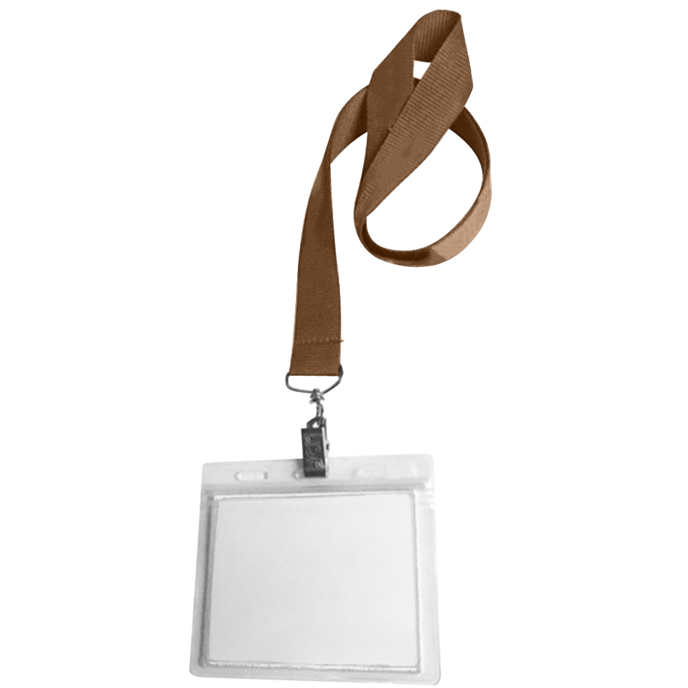 Picture of 0.75" Lanyard Screen Printed with Badge Holder