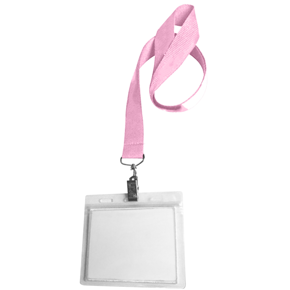 Picture of 0.75" Lanyard Screen Printed with Badge Holder