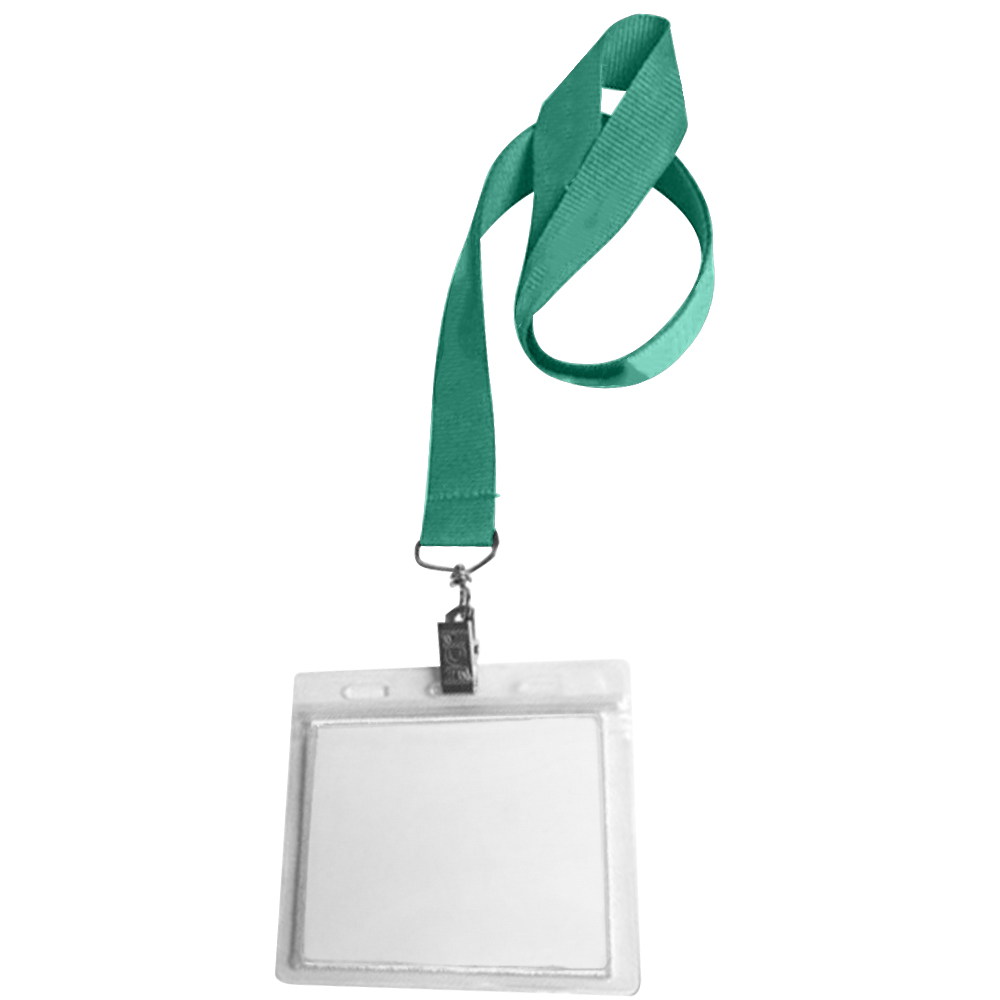 Picture of 0.75" Lanyard Screen Printed with Badge Holder