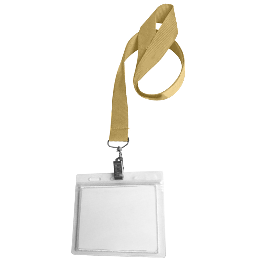 Picture of 0.75" Lanyard Screen Printed with Badge Holder