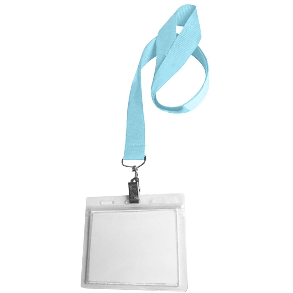 Picture of 0.75" Lanyard Screen Printed with Badge Holder