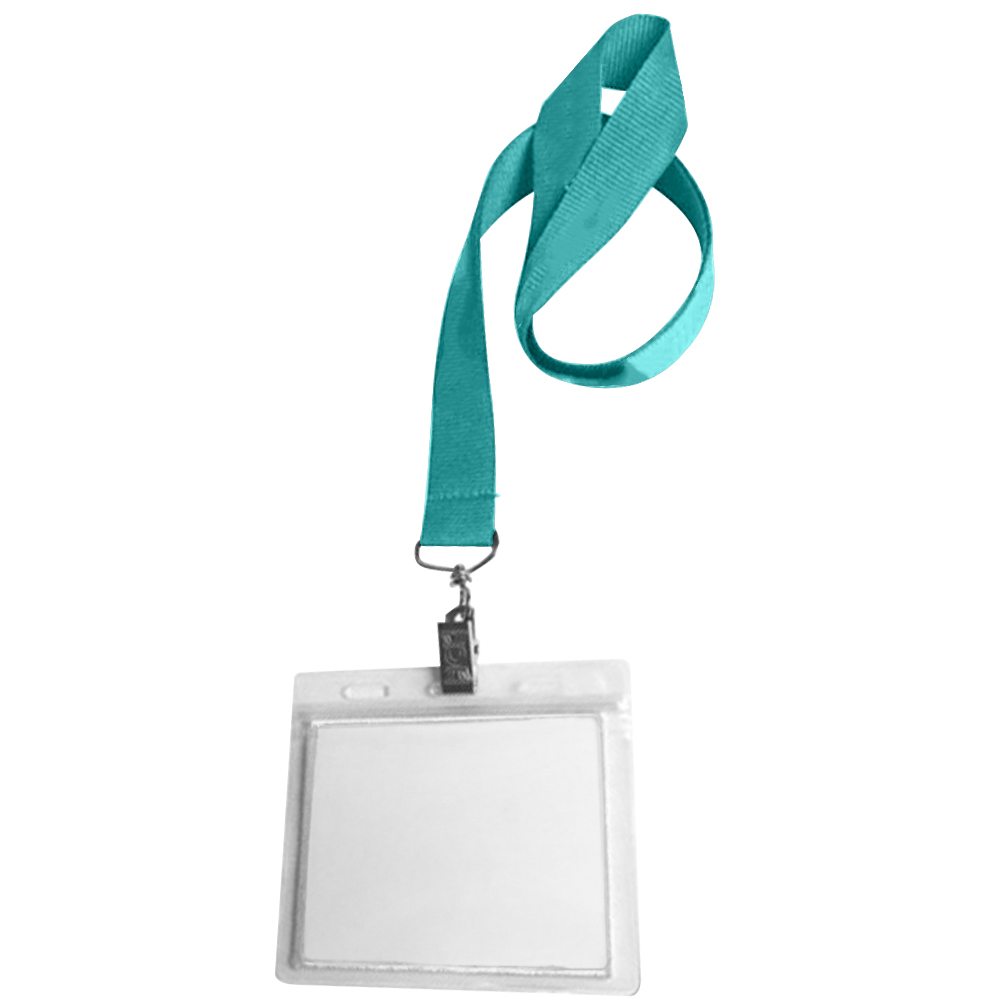 Picture of 0.75" Lanyard Screen Printed with Badge Holder