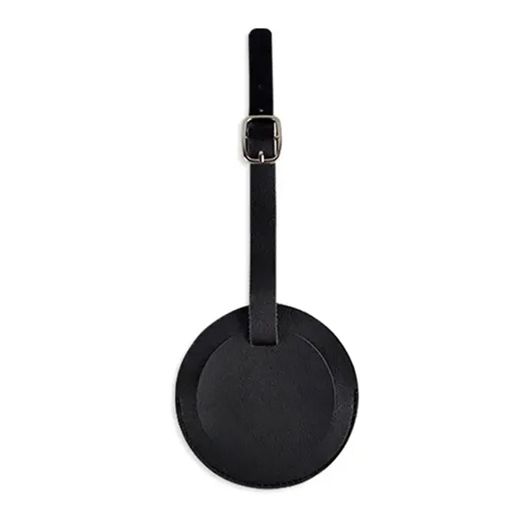 Picture of Round Shape PU Vegan Leather Luggage Tags