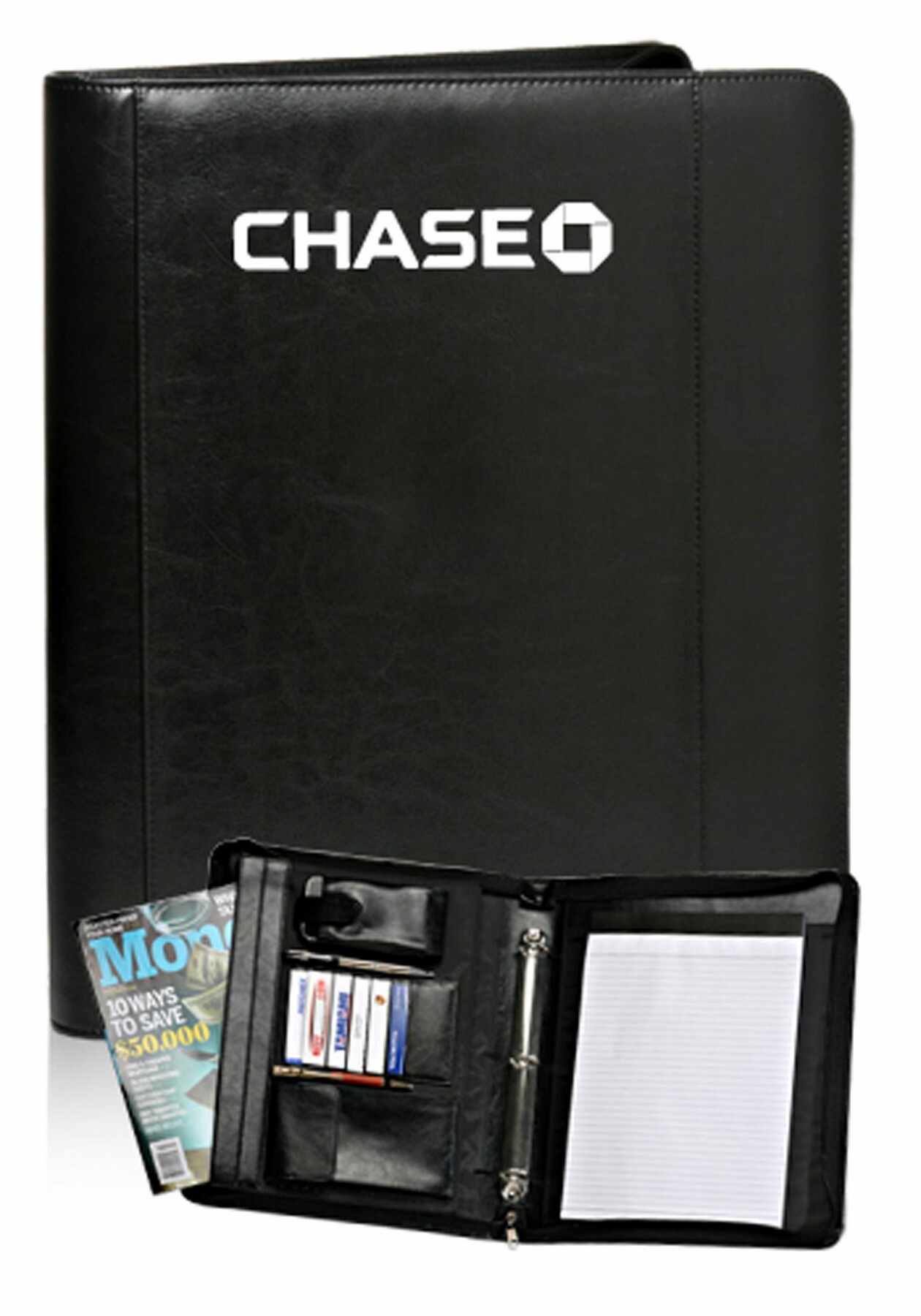 Picture of Deluxe 3-Ring Zippered Portfolios (11.75"x13.75")