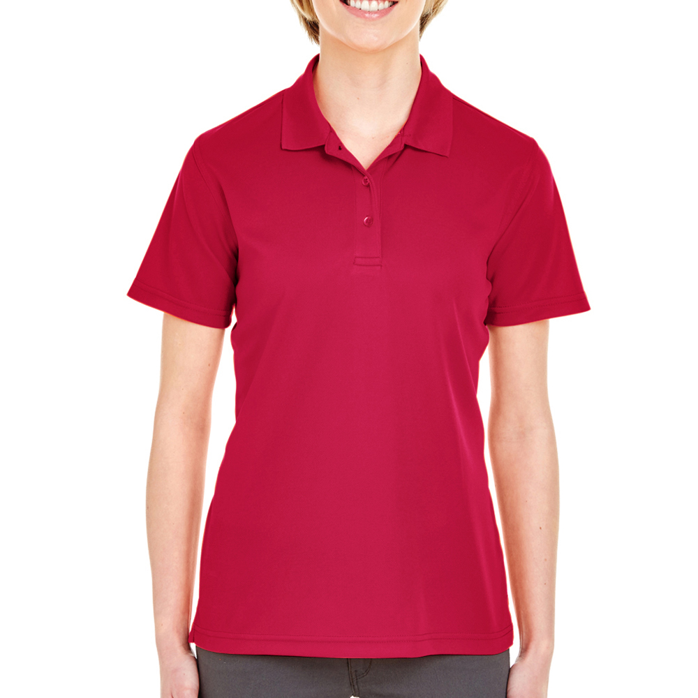 Picture of UltraClub? Women's Cool & Dry Mesh Piqu? Polo Shirts