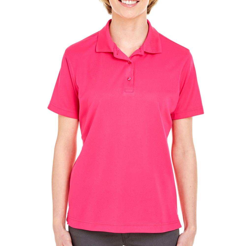 Picture of UltraClub? Women's Cool & Dry Mesh Piqu? Polo Shirts