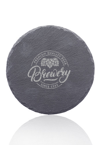 Picture of Minack Circle Slate Shape Coaster
