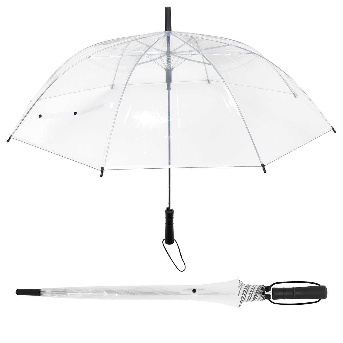 Picture of Panorama 46" Arc Auto-Open Clear Umbrella