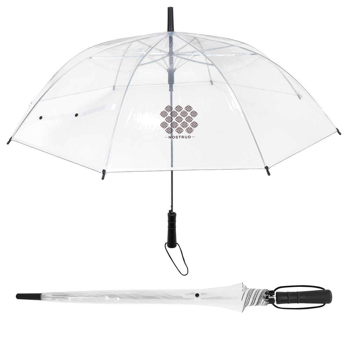 Picture of Panorama 46" Arc Auto-Open Clear Umbrella