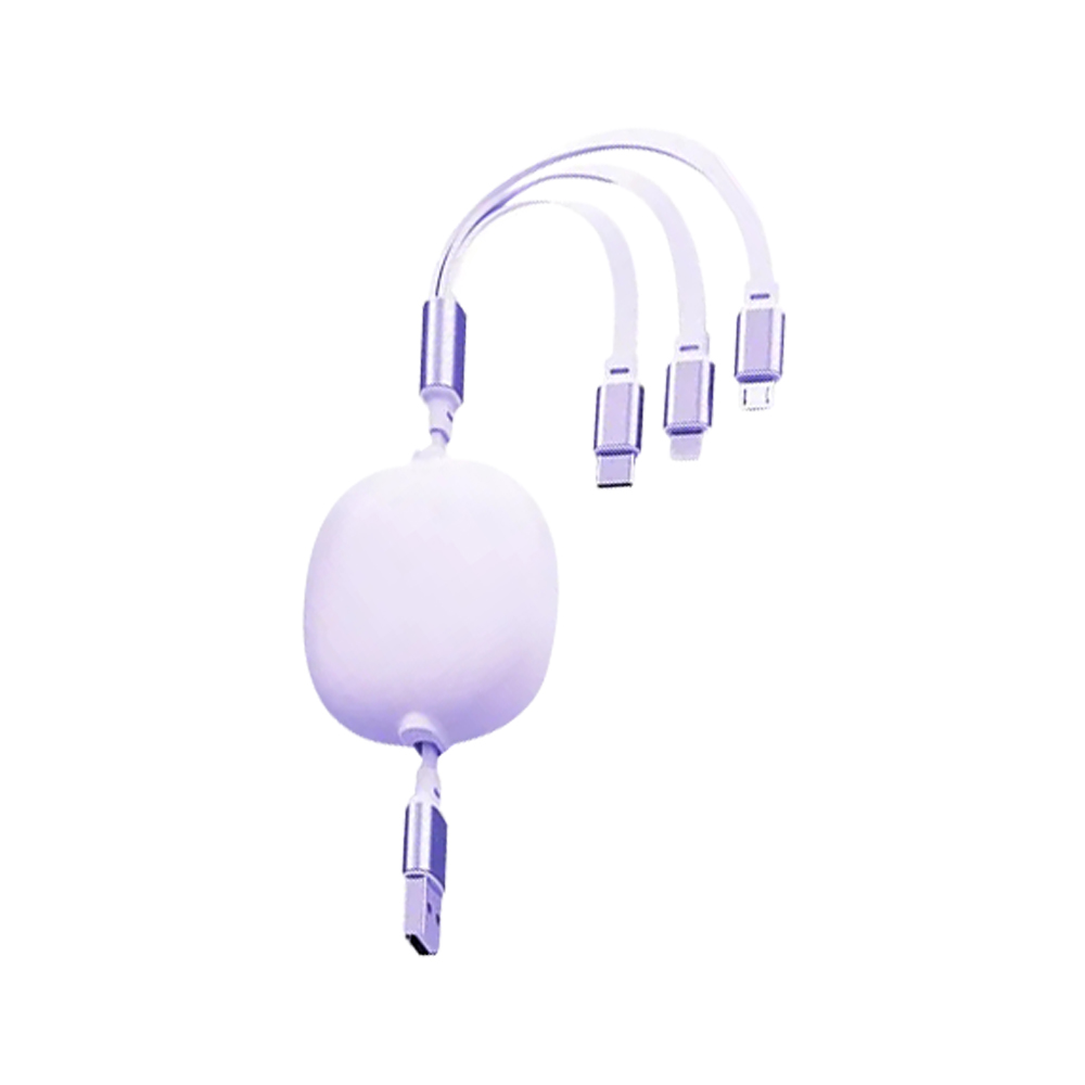 Picture of 3.9' Retractable Multi Charging Cable Cord