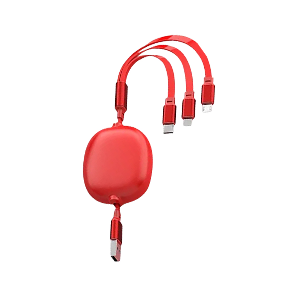 Picture of 3.9' Retractable Multi Charging Cable Cord