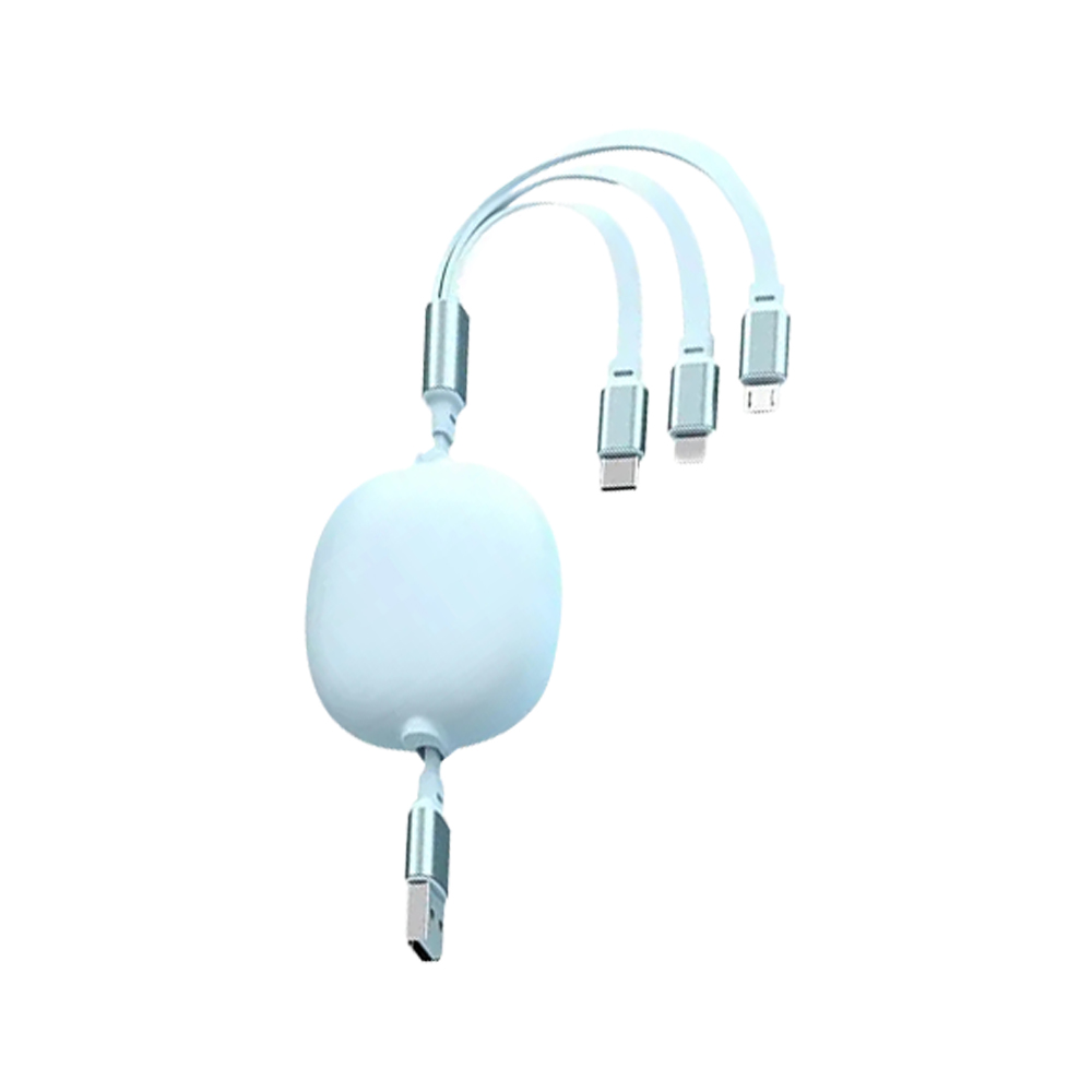 Picture of 3.9' Retractable Multi Charging Cable Cord