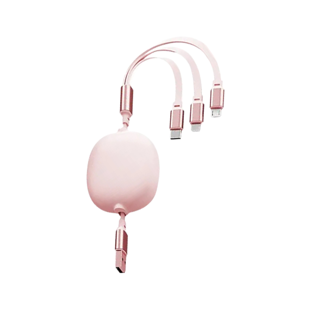 Picture of 3.9' Retractable Multi Charging Cable Cord