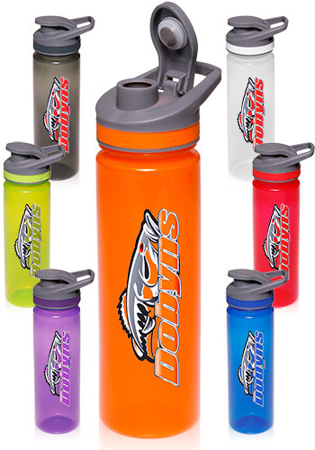 Picture of 22 Oz. Plastic Sports Bottles with Flip Lid
