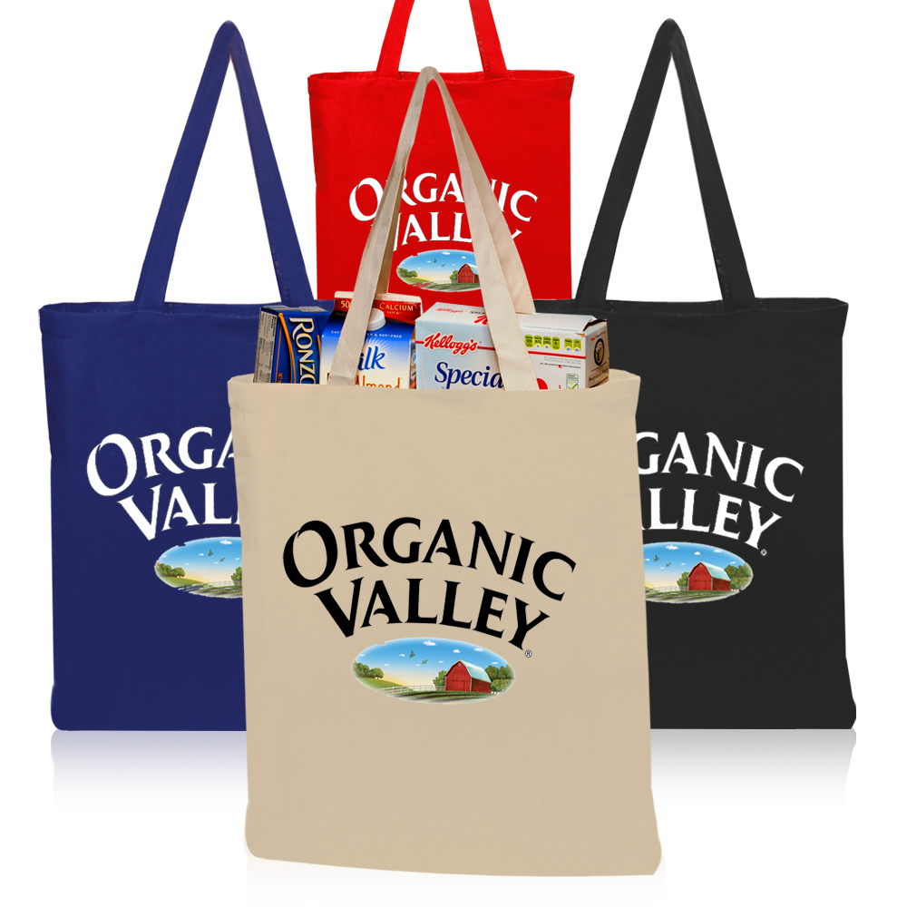 Picture of Color Cotton Tote Bags (14.5"x16.75")