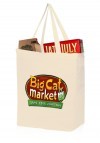 Picture of Gusseted Cotton Tote Bags (14.5"x16.75")