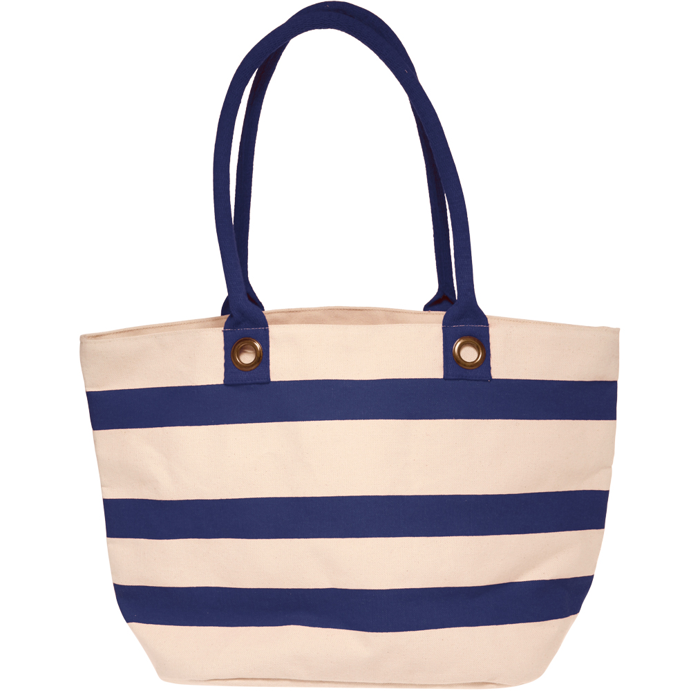 Picture of Striped Sailor Canvas Tote Bags (18.25"x11")