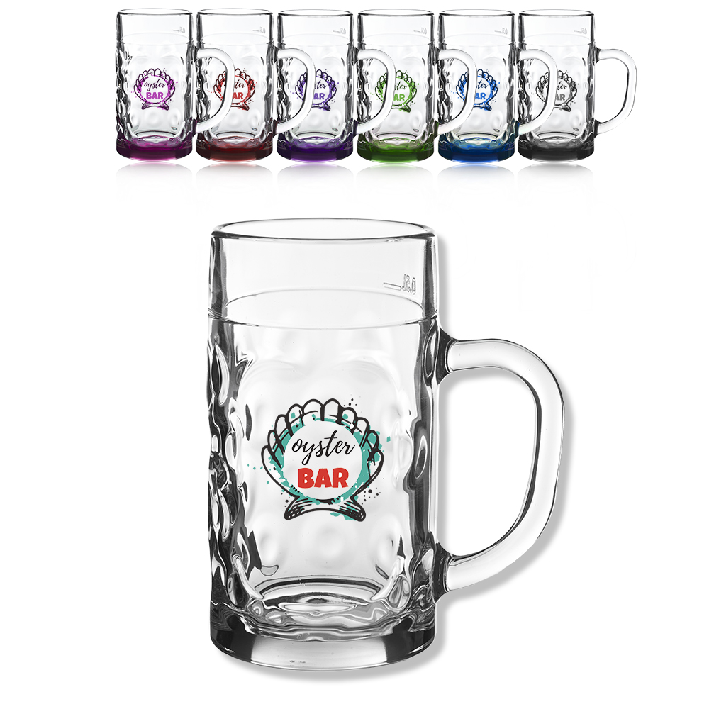 Picture of Libbey 0.5 Liter Oktoberfest Beer Mugs